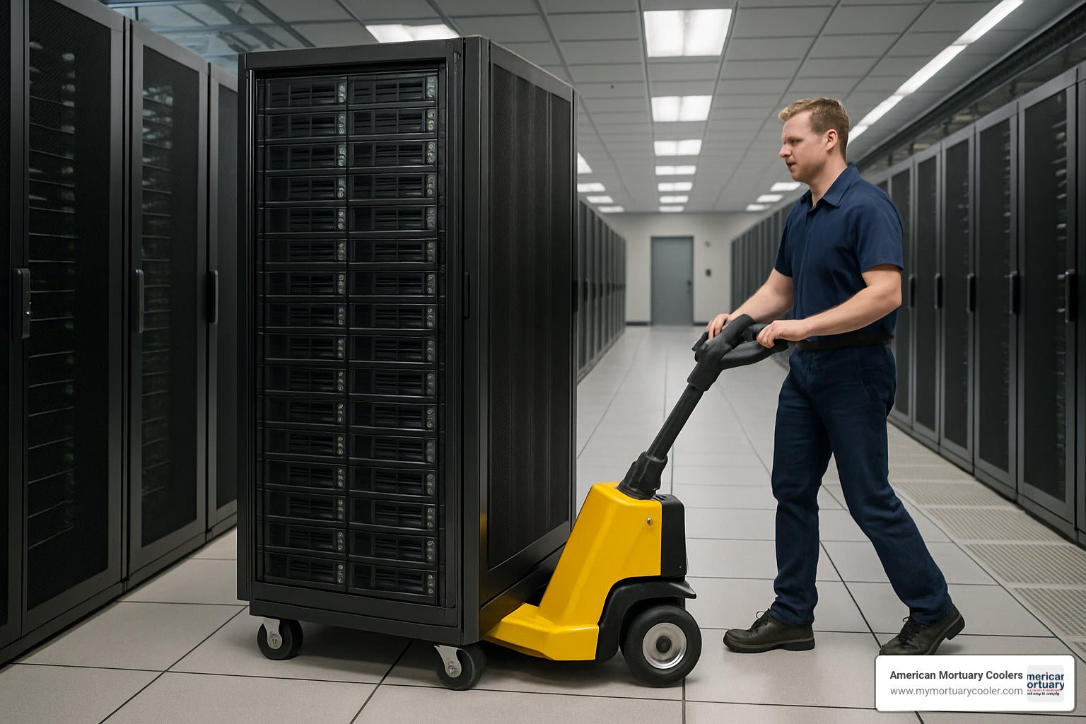 Tug for Racks 101: Everything You Need to Know - American Mortuary Coolers & Equipments Tug for Racks 101: Everything You Need to Know - American Mortuary Coolers & Equipments
